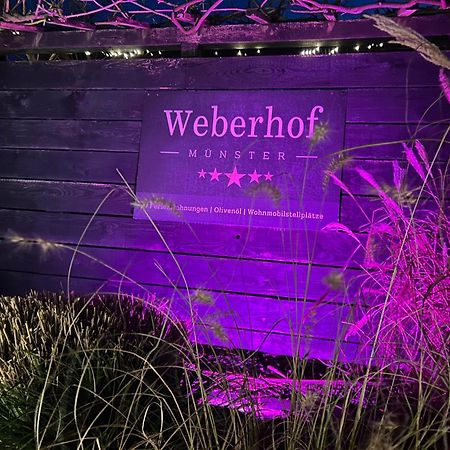 Weberhof-Muenster Glamping Hotel Kültér fotó